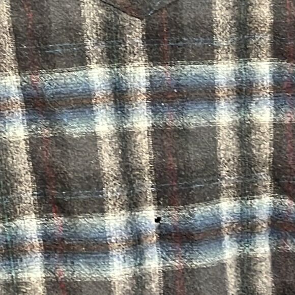 Pendleton Vintage Pendleton Wool Flannel Pearl snap L - Picture 6 of 9